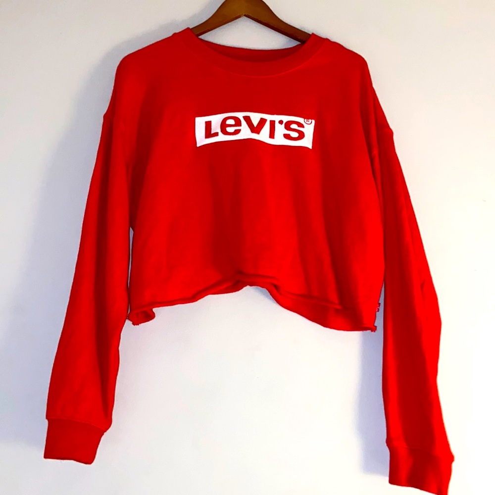 Used Levi’s Cropped Sweatshirt